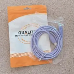 1点限り♡ パープル USB Type C ケーブル 1.5m