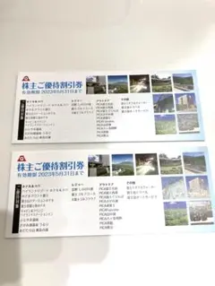 富士急行株式会社 株主優待割引券