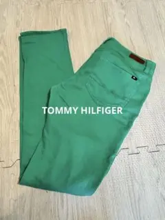 TOMMY HILFIGER グリーン ジーンズ デニム
