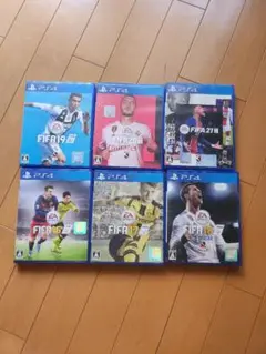 FIFA16 17 18 19 20 21 PS4 6点まとめ売り