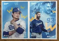 中日ドラゴンズブロマイド　涌井投手＆MULLER投手