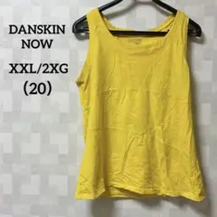 DANSKIN NOW 【XXL/2XG】タンクトップ イエロー 古着