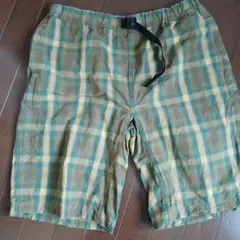チェック柄ショートパンツ