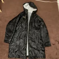 訳あり未使用　箱根駅伝　Mizuno ベンチコート 黒