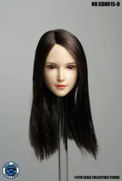 1/6スケール フィギュア用 ヘッド Super Duck　アジア人女性