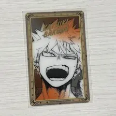ヒロアカ　爆豪勝己　原画展　クリアカード