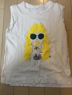 GU ノースリーブ Tシャツ Sサイズ