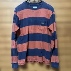 VISSLA 長袖Tシャツ ロンT ボーダー Sサイズ