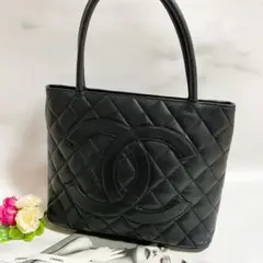 【美品】シャネル キャビアスキン 復刻トート