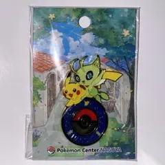 名古屋限定 ポケモンセンターナゴヤ ロゴピンズ ピンバッジ ピカチュウ セレビィ