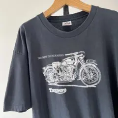90s USA製　Triumph　Tシャツ　バイク　モーター　シングルステッチ