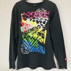 ELEMENT エレメント ロンT 長袖カットソー Lサイズ カラフル
