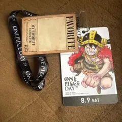 ONE PIECE DAY 25 入場パス　ストラップ付き