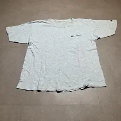 Champion 半袖　tシャツ　ライトグレー　ビンテージ　シングルステッチ