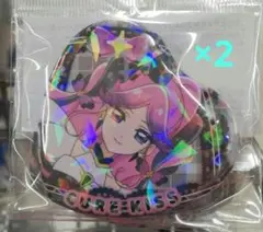キラッキランランフェスタ限定　キュアキッス　ハート缶バッジセット