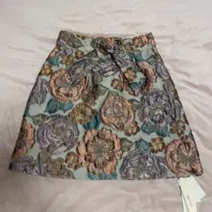 【新品】リリーブラウン♡ウエストリボン台形スカート♡ピンク♡