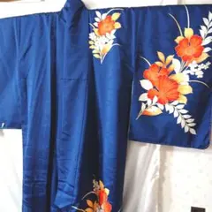 洗える着物 袷 付け下げ 化繊 刺繍あり