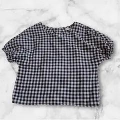【美品】Discoat レディース トップス ブラウス ギンガムチェック M