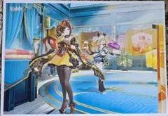原神 ブロマイド ファミマプリント ファミプリ A4 千織＆綺良々