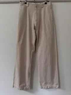 YAECA ヤエカ　ベージュ ストレートチノパン