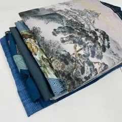 メンズ 長襦袢 5着 着物まとめ売り 着物 S-2147