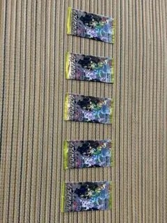 イーブイヒーローズ 未開封パック 5個セットポケモンカード　ポケカ