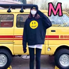 新品 Drew house ドリューハウス パーカー裏起毛 ブラック男女兼用 M