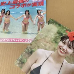 FRIDAY 週刊プレイボーイ　未開封DVD 本郷柚巴　榎原依那　溝端葵　付録