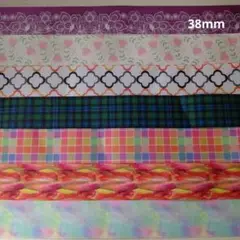 〈38K〉38mmグログランリボン
