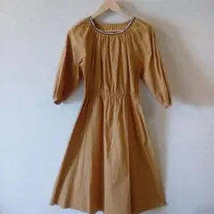 ketty cherieキャメルカラー ワンピース