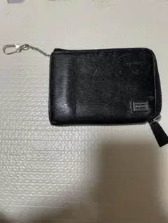 【内側美品】PORTER 　コイン・カードケース　黒