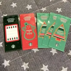 スターバックス メッセージステッカー セブンイレブン