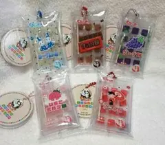 【期間限定値下げ】タイトー限定 もちもち君 ミニチュアキーホルダー/ 5点セット