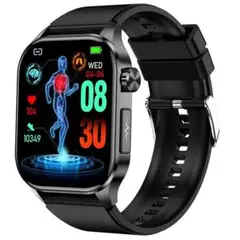 スマートウォッチ 血糖値 心電図 ECG 血圧 血中酸素 通話機能 メッセージ