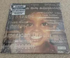 新品未開封 レコード 21 Savage American Dream