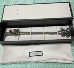 GUCCI グッチ シルバー925 ウルフ チョーカー ネックレス