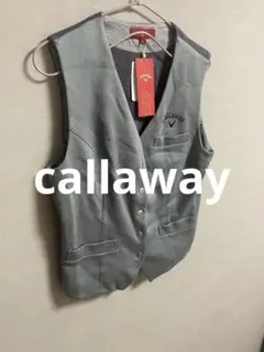 callaway ベスト　レッドレーベル　グレー　サイズM 新品未使用