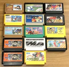 ファミコンソフト FC 14本セット 動作確認済み まとめ売り
