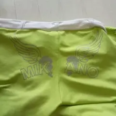 MIKANO 翼デザイン ライムグリーンパンツ