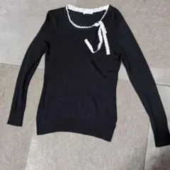 223.a．v．v．薄手黒セーター
