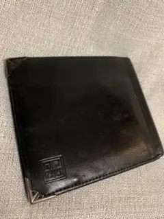 ジバンシー GIVENCHY 財布 二つ折り お札入れ レザー 黒 ブラック