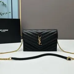 Saint Laurent ブラック クラッチバッグ