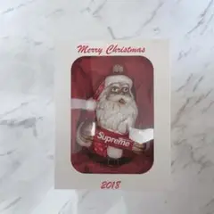 2018 Supreme クリスマス オーナメント サンタクロース