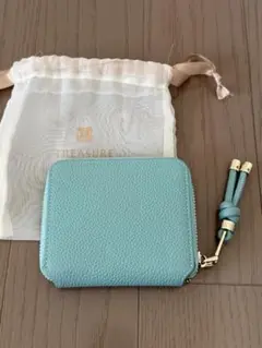 【TREASURE TOPKAPI】シュリンクレザー 二つ折り 財布