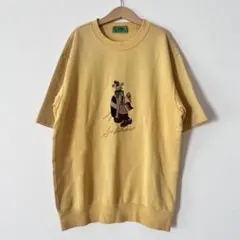 Seve Ballesteros イエロークルーネック　カットソー　Mサイズ