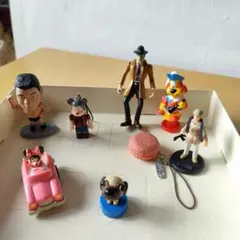 藤波辰爾フィギュアとキャラクターセット