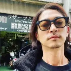 窪塚洋介着用モデル SUNKAK TYPE2 サンカク サングラス ブラウン