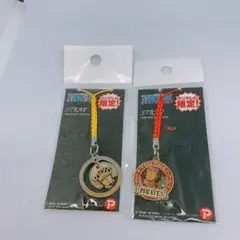レア ワンピース ONE PIECE エース ロー 限定 ストラップ レトロ