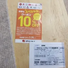 すかいらーくグループ ご家族優待券✨クーポン券