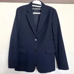 美品☆ ユニクロ 2WAYストレッチジャケット Sサイズ ネイビー